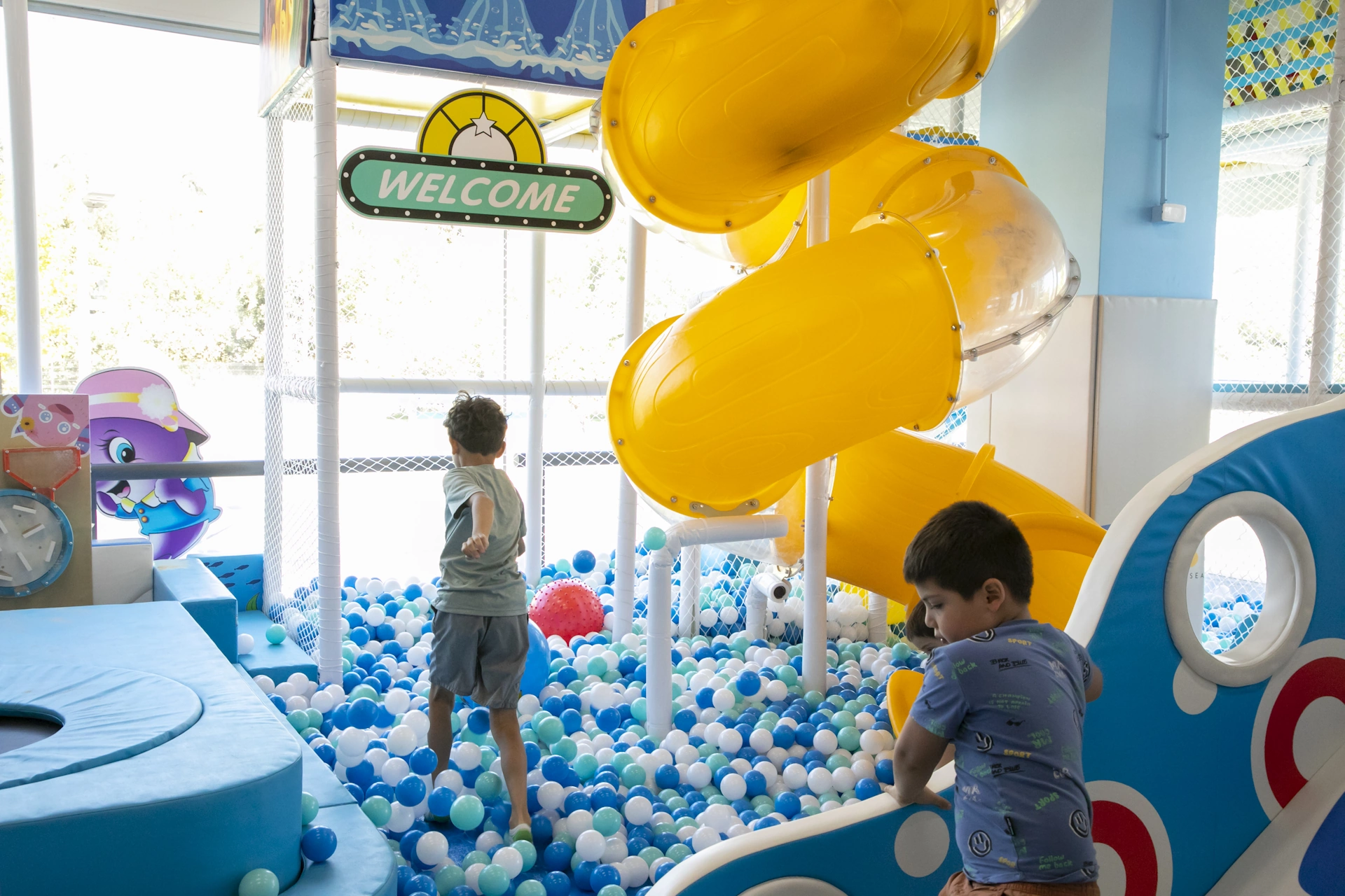 piscina pelotas